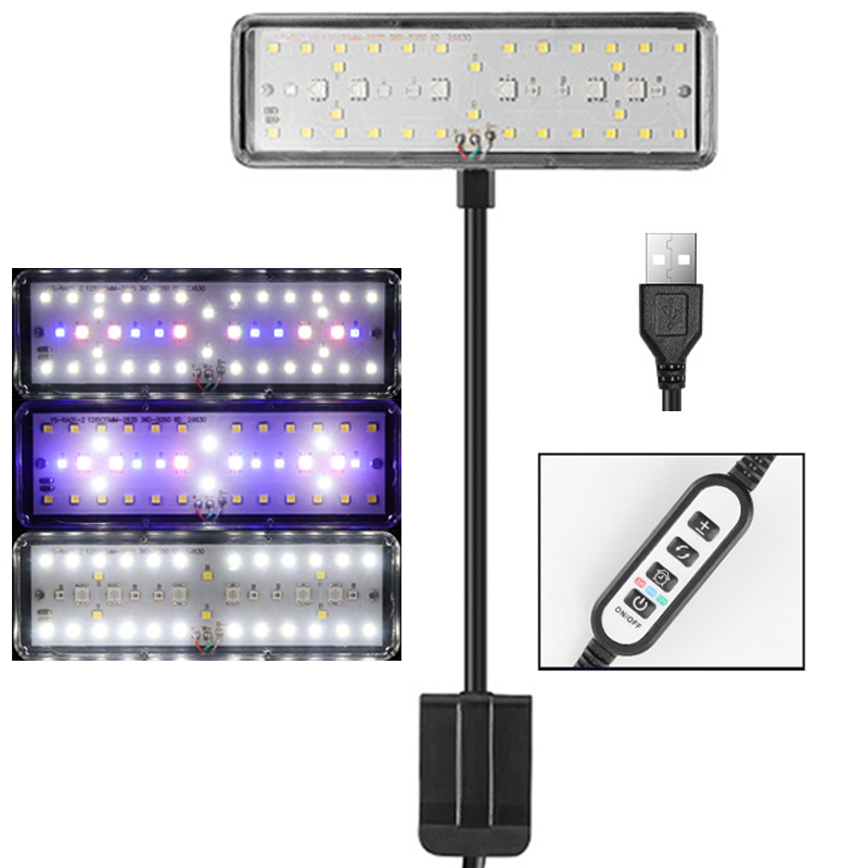 Aquarium Planted Tank Fertilizer - USB Aquarium LED Light Fish Tank