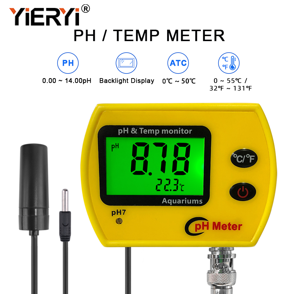 Yieryi PH Meter with Backlight - Planted Aquarium Test Kit review and price