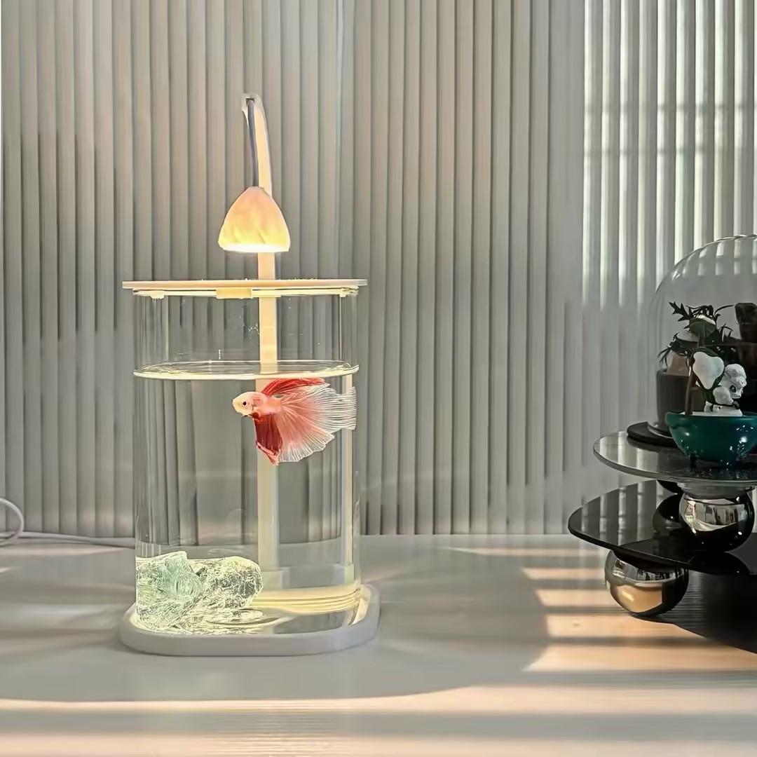 360° Panoramic Clear Desktop F - Planted Aquarium For Goldfish review and price