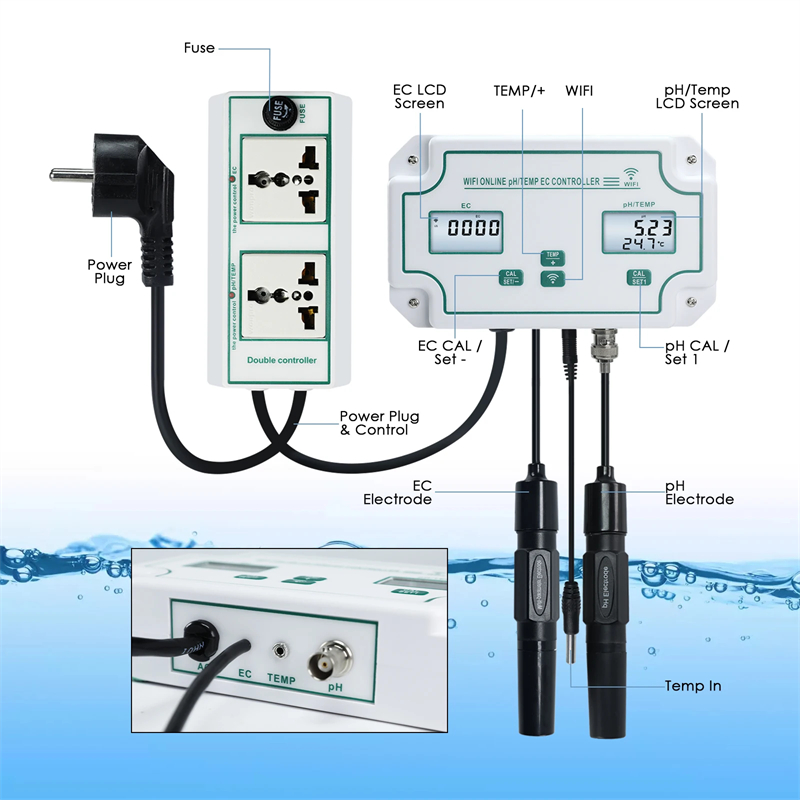 Tuya Wifi Digital 3-in-1 Aquar - Planted Aquarium Test Kit review and price