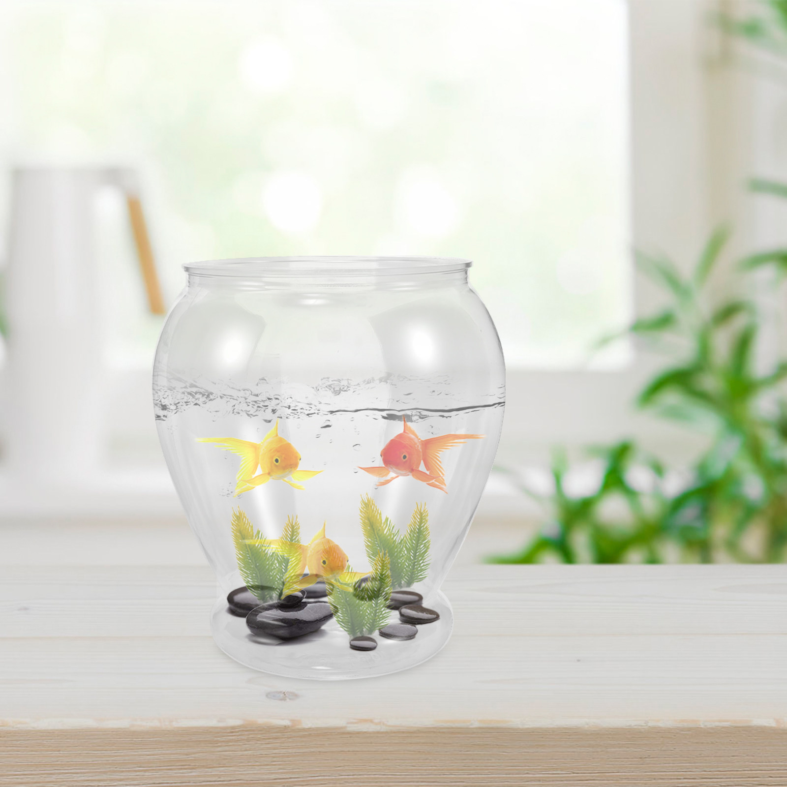 Desktop Fish Tank Small Clear  - Planted Aquarium For Goldfish review and price