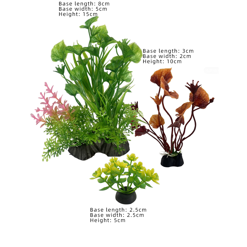 3Pcs Artificial Aquarium Plant - Aquarium Plant Yellowing review and price