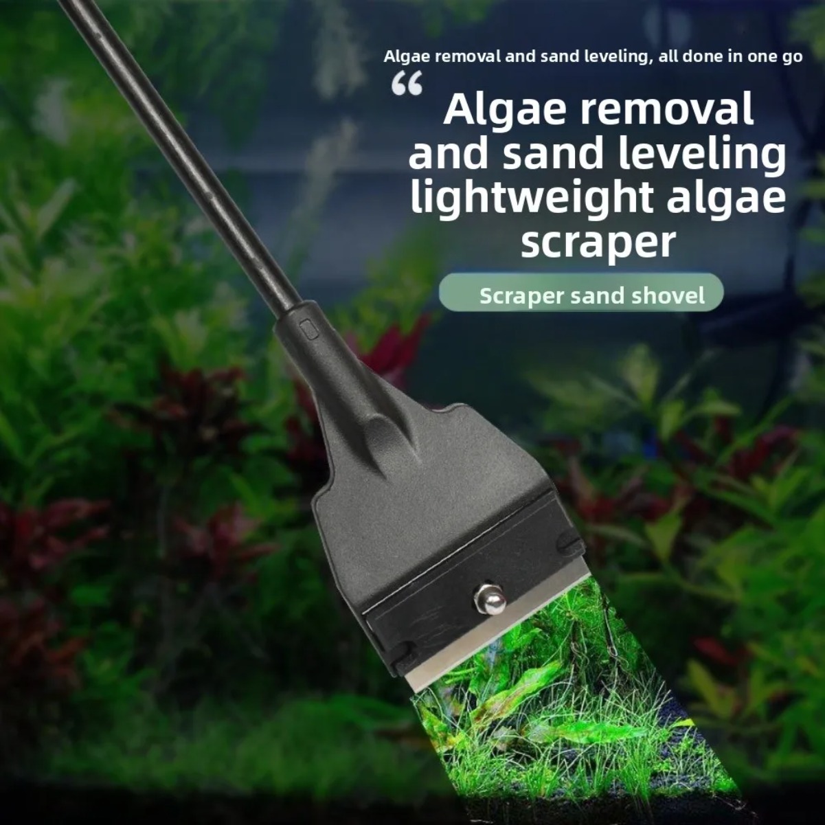 Fish Tank Glass Algae Scraper  - Planted Aquarium With Sand review and price