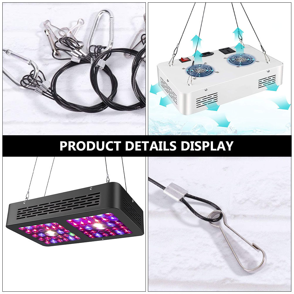 4Pcs Stainless Steel Hanger La - Planted Aquarium Hanging Light review and price